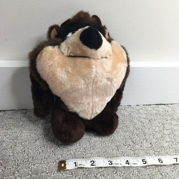 Warner Brothers TAZ Tasmanian Devil Plush 1993 24K Company Stuffed Toy - Picture 4 of 4